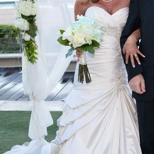 Morilee’s wedding dress, size 8.